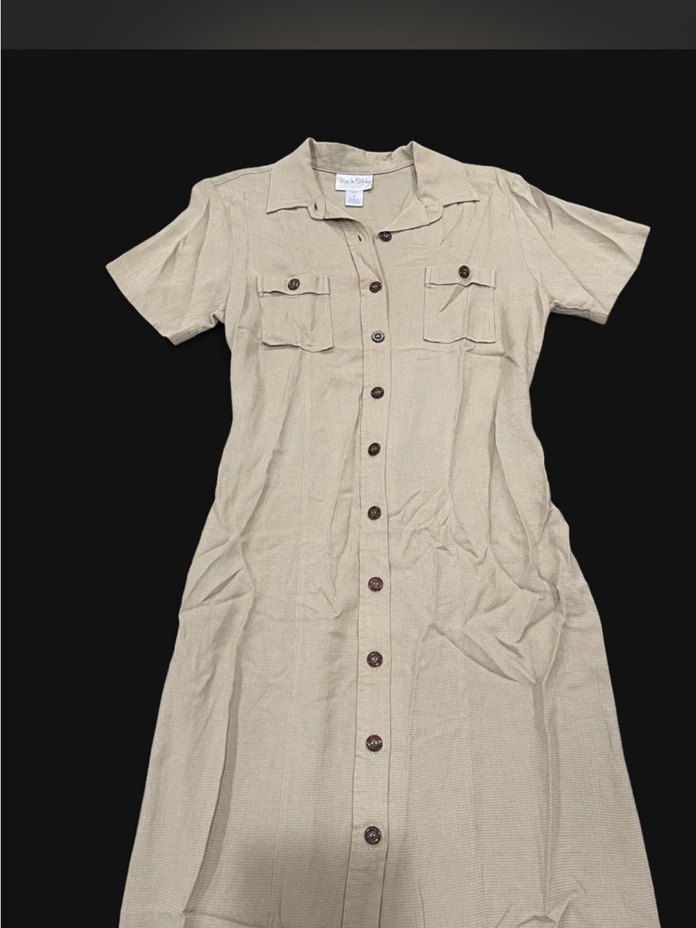 Vintage DVF safari dress